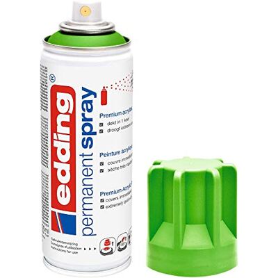 Edding 5200 spray permanente giallo verde opaco 200 ml premium vernice acrilica per dipingere e decorare vetro, metallo, legno, ceramica, plastica, tela smalto acrilico, vernice spray Edding 5200 spray permanente giallo verde opaco 200 ml premium vernice acrilica per dipingere e decorare vetro, metallo, legno, ceramica, plastica, tela smalto acrilico, vernice spray