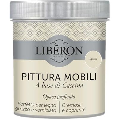 Libéron Pittura Mobili a base di Caseina Argilla 0.5 L Libéron Pittura Mobili a base di Caseina Argilla 0.5 L