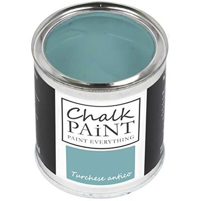 Recolor Turchese Antico Vernice a gesso - Opaca extra - Pareti e Mobili Recolor Turchese Antico Vernice a gesso - Opaca extra - Pareti e Mobili