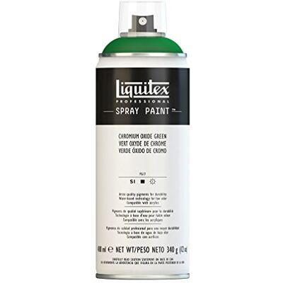 Liquitex 4450166 Vernice Spray Professionale A Base D'acqua, Verde Ossido Di Cromo, 400ml, 1 Pezzo Liquitex 4450166 Vernice Spray Professionale A Base D'acqua, Verde Ossido Di Cromo, 400ml, 1 Pezzo
