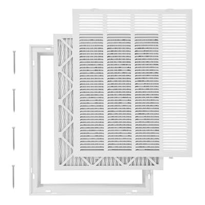 VEVOR Griglia del Filtro dell'Aria di Ritorno, per Aperture di Condotti da 50 x 63 cm Filtro Incluso, Griglia Aria di Ritorno in Acciaio Verniciato a Polvere, Frontale/Porta Staccabile VEVOR Griglia del Filtro dell'Aria di Ritorno, per Aperture di Condotti da 50 x 63 cm Filtro Incluso, Griglia Aria di Ritorno in Acciaio Verniciato a Polvere, Frontale/Porta Staccabile