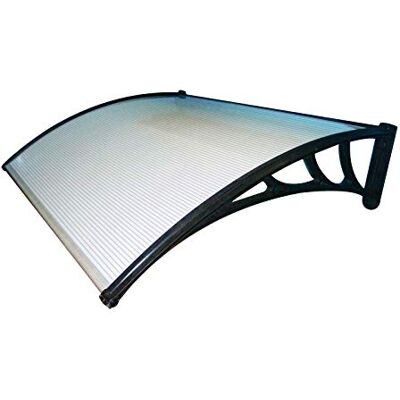San Giorgio Senza Marca Pensilina tettoia Trasparente 120x100 cm in policarbonato modulabile 1903 San Giorgio Senza Marca Pensilina tettoia Trasparente 120x100 cm in policarbonato modulabile 1903