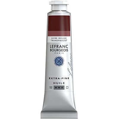 Lefranc Bourgeois Vernice ad Olio Pittura, Rosso (Rotocker Transparent), 40 ml, 1 Pezzo Lefranc Bourgeois Vernice ad Olio Pittura, Rosso (Rotocker Transparent), 40 ml, 1 Pezzo
