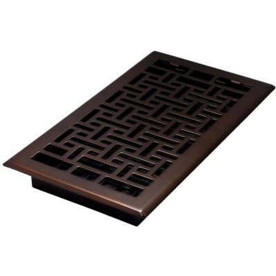 Decor Grates Decor Griglie Oriental pavimento registro, marrone, Decor Grates Decor Griglie Oriental pavimento registro, marrone,