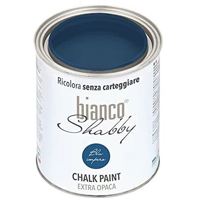 BiancoShabby - Blu Impero 1L - Opaca - Chalk Paint BiancoShabby - Blu Impero 1L - Opaca - Chalk Paint