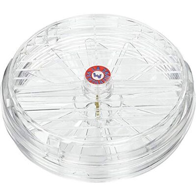 La Ventilazione AET16 Aeratore Termico per Finestre in Similvetro con Griglia Fissa, Diametro 170 mm, Trasparente La Ventilazione AET16 Aeratore Termico per Finestre in Similvetro con Griglia Fissa, Diametro 170 mm, Trasparente