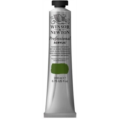 Winsor & Newton Professional Acrylic Color Fine 200 ml Verde Vescica Permanente Winsor & Newton Professional Acrylic Color Fine 200 ml Verde Vescica Permanente