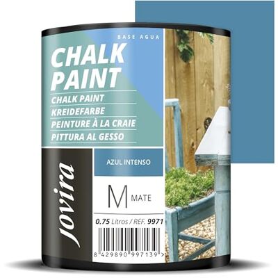JOVIRA PINTURAS - Vernice Chalk Mate Acqua Blu opaca - 0.750 L JOVIRA PINTURAS - Vernice Chalk Mate Acqua Blu opaca - 0.750 L