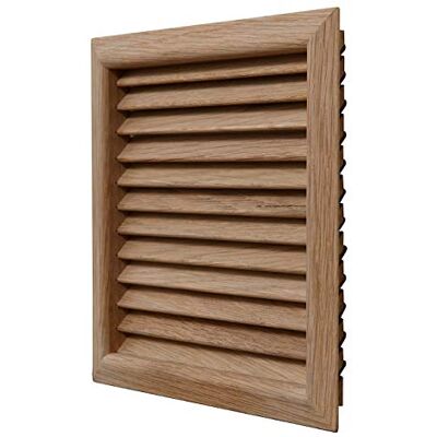 La Ventilazione Griglia di Ventilazione quadrata in legno teak, da incasso. Dimensioni 172x172 mm La Ventilazione Griglia di Ventilazione quadrata in legno teak, da incasso. Dimensioni 172x172 mm