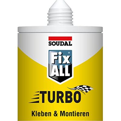 Soudal Format 5411183102835 – Fix All Turbo 290 ml Schnelle verklebung Soudal Format 5411183102835 – Fix All Turbo 290 ml Schnelle verklebung