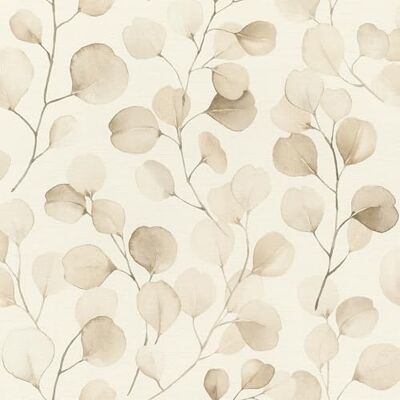 Rasch Carta da parati in tessuto non tessuto, motivo foglie e rami, acquerello, botanica, beige, per un'atmosfera naturale, robusta e lavabile, 10,05 m x 0,53 m Rasch Carta da parati in tessuto non tessuto, motivo foglie e rami, acquerello, botanica, beige, per un'atmosfera naturale, robusta e lavabile, 10,05 m x 0,53 m
