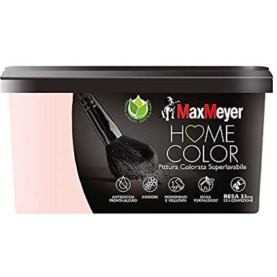MAXMEYER Pittura Colorata Superlavabile Home, Color Princess 2,5L MAXMEYER Pittura Colorata Superlavabile Home, Color Princess 2,5L
