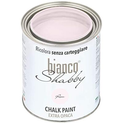 biancoShabby - Pintura a la tiza biancoShabby - rosa - 1 L - Vernice biancoShabby - Pintura a la tiza biancoShabby - rosa - 1 L - Vernice