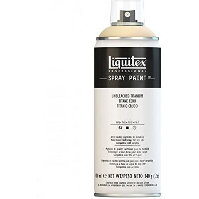 Liquitex Vernice Spray Professionale A Base D'acqua, Beige (Titanio Non Decolorato), 400ml, 1 Pezzo Liquitex Vernice Spray Professionale A Base D'acqua, Beige (Titanio Non Decolorato), 400ml, 1 Pezzo