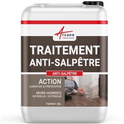 ARCANE INDUSTRIES Trattamento Salnitro per Muri ARCASALT CLEAN 20 L (fino a 80 m²) ARCANE INDUSTRIES Trattamento Salnitro per Muri ARCASALT CLEAN 20 L (fino a 80 m²)