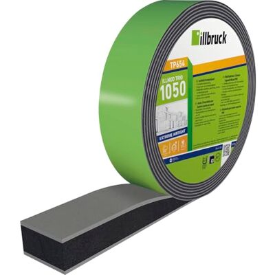 Illbruck Nastro sigillante per fughe B 58 mm TP654 con struttura in schiuma a 3 strati, 8 m Illbruck Nastro sigillante per fughe B 58 mm TP654 con struttura in schiuma a 3 strati, 8 m