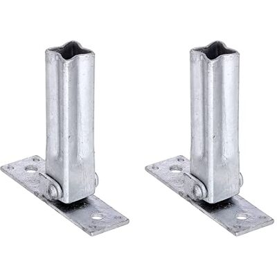 Alberts GAH- 701512 Corrimano universale regolabile 90-45°, zincato a caldo, set da 2 Alberts GAH- 701512 Corrimano universale regolabile 90-45°, zincato a caldo, set da 2