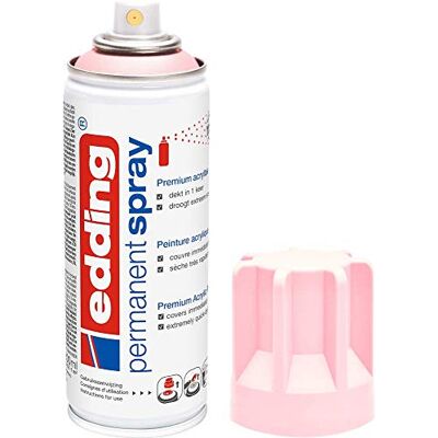 Edding 5200 Spray Permanente, Rosa Pastello Opaco, 200 Ml, Vernice Acrilica Premium per Dipingere e Decorare Vetro, Metallo, Legno, Ceramica, Plastica, Tela, Smalto Acrilico, Vernice Spray Edding 5200 Spray Permanente, Rosa Pastello Opaco, 200 Ml, Vernice Acrilica Premium per Dipingere e Decorare Vetro, Metallo, Legno, Ceramica, Plastica, Tela, Smalto Acrilico, Vernice Spray