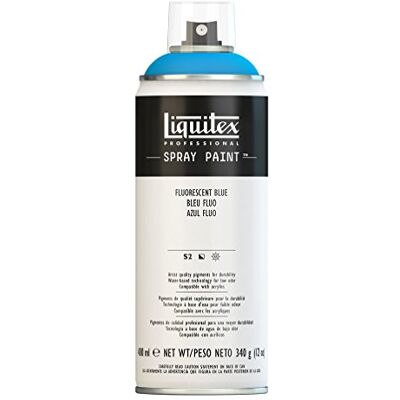 Liquitex Professional Sp Paint, Acrilico Spray, 400ml, Blu Fuorescente Liquitex Professional Sp Paint, Acrilico Spray, 400ml, Blu Fuorescente