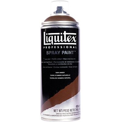 Liquitex Vernice Spray Professionale A Base D'acqua, Marrone (Terra D'Ombra Naturale), 400ml, 1 Pezzo Liquitex Vernice Spray Professionale A Base D'acqua, Marrone (Terra D'Ombra Naturale), 400ml, 1 Pezzo