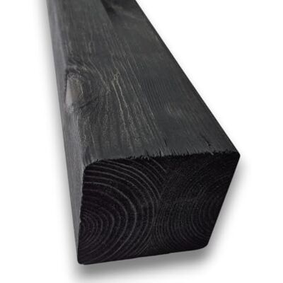 SUNWOOD Trave in Legno Lamellare di Pino Nordico da 300 cm, Sezione Quadrata 9x9 cm, Lunghezza 3 m Nero SUNWOOD Trave in Legno Lamellare di Pino Nordico da 300 cm, Sezione Quadrata 9x9 cm, Lunghezza 3 m Nero
