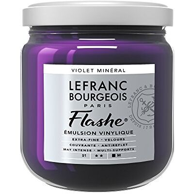 Lefranc Bourgeois LB ACRILICO FLASHE 400ML VIOLA Lefranc Bourgeois LB ACRILICO FLASHE 400ML VIOLA