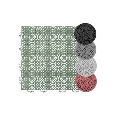 andiamo Terra sol Piastrelle per terrazze, Sistema a Scatto, Pannelli in plastica per Esterni, per balconi, terrazze, Rivestimento Esterno per Balcone, Resistente alle intemperie, Pannello Interno andiamo Terra sol Piastrelle per terrazze, Sistema a Scatto, Pannelli in plastica per Esterni, per balconi, terrazze, Rivestimento Esterno per Balcone, Resistente alle intemperie, Pannello Interno