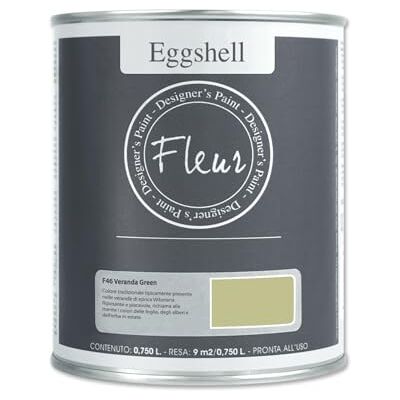 FLEUR - Eggshell - Veranda Green - Paint FLEUR - Eggshell - Veranda Green - Paint
