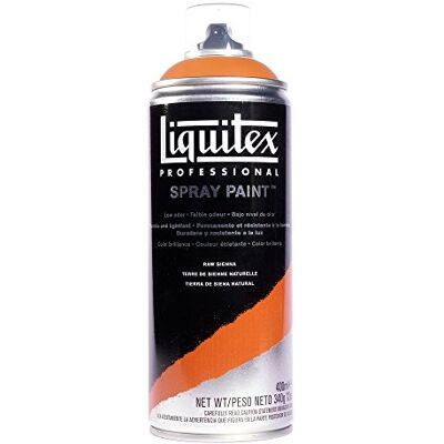 Liquitex 4450330 Vernice Spray Professionale A Base D'acqua, Marrone (Terra Di Siena Naturale), 400ml, 1 Pezzo Liquitex 4450330 Vernice Spray Professionale A Base D'acqua, Marrone (Terra Di Siena Naturale), 400ml, 1 Pezzo
