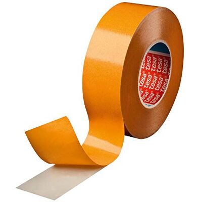 Tesa 04970 – 00154 – 00 nastro biadesivo Filmico, bianco, 50 m x 50 mm Tesa 04970 – 00154 – 00 nastro biadesivo Filmico, bianco, 50 m x 50 mm