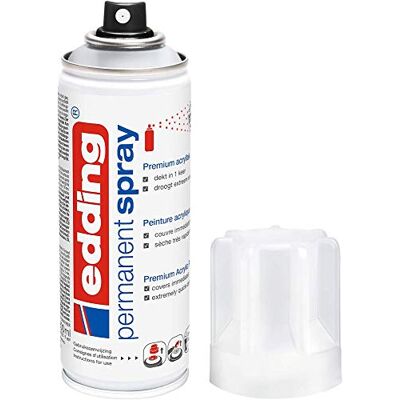 Edding 5200 Spray Permanente Lacca Trasparente, Transparente Opaco, 200 Ml, Vernice Acrilica Fissante Lucida, per Sigillare e Proteggere La Vernice, Smalto Acrilico Trasparente Edding 5200 Spray Permanente Lacca Trasparente, Transparente Opaco, 200 Ml, Vernice Acrilica Fissante Lucida, per Sigillare e Proteggere La Vernice, Smalto Acrilico Trasparente
