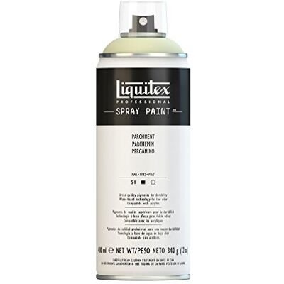 Liquitex Vernice Spray Professionale A Base D'acqua, Beige (Pergamena), 400ml, 1 Pezzo Liquitex Vernice Spray Professionale A Base D'acqua, Beige (Pergamena), 400ml, 1 Pezzo