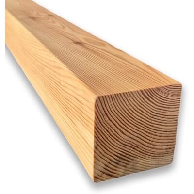 SUNWOOD Trave in Legno Massiccio di Pino Nordico, Sezione Quadrata 9x9 cm, Lunghezza 3 m, color Naturale SUNWOOD Trave in Legno Massiccio di Pino Nordico, Sezione Quadrata 9x9 cm, Lunghezza 3 m, color Naturale