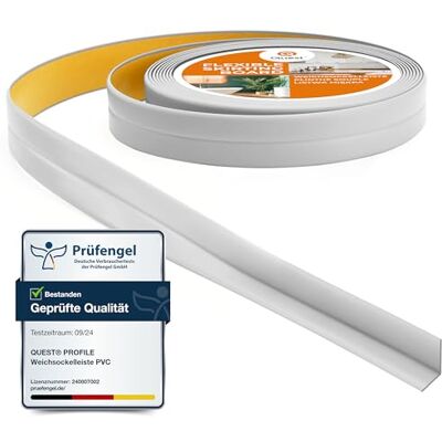 Garmin Battiscopa Morbido 10 x 10 mm Autoadesivo Grigio Chiaro, 5 m Striscia sigillante flessibile in PVC, senza forare, per cucina e bagno, protegge da polvere e umidità Garmin Battiscopa Morbido 10 x 10 mm Autoadesivo Grigio Chiaro, 5 m Striscia sigillante flessibile in PVC, senza forare, per cucina e bagno, protegge da polvere e umidità