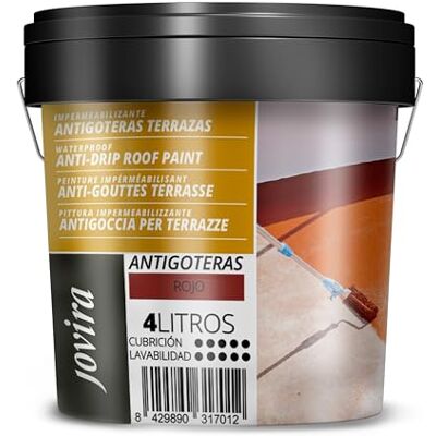 JOVIRA PINTURAS - Impermeabilizante Antigoteras Terrazas - Rosso JOVIRA PINTURAS - Impermeabilizante Antigoteras Terrazas - Rosso