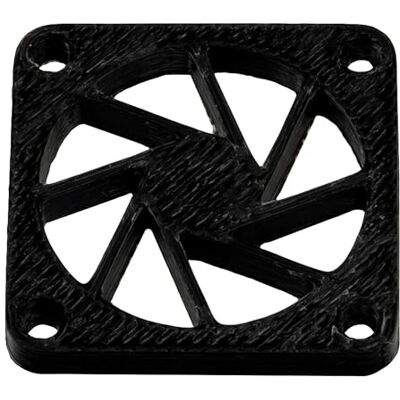 Aerzetix Set di 4 Griglie per Ventilatore 25x25 mm in plastica ABS Protezione Ventilazione PC, stampanti, proiettori multimediali Colore Nero Aerzetix Set di 4 Griglie per Ventilatore 25x25 mm in plastica ABS Protezione Ventilazione PC, stampanti, proiettori multimediali Colore Nero