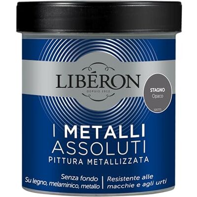 I Metalli Assoluti - V33 - Stagno opaco - 0,5 L - Vernice I Metalli Assoluti - V33 - Stagno opaco - 0,5 L - Vernice