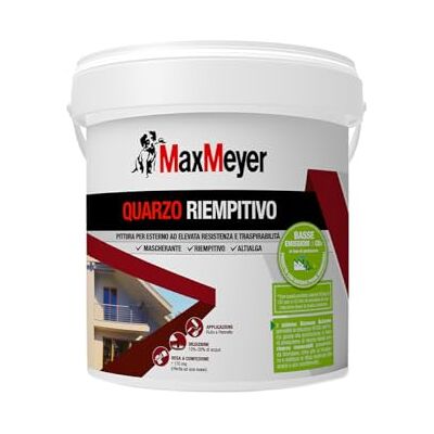 Maxmeyer - Pittura esterno quarzo - Bianco - Exterior Paint Maxmeyer - Pittura esterno quarzo - Bianco - Exterior Paint