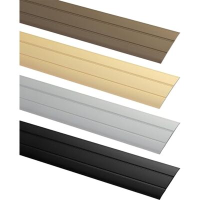 ALPENSTAHL Profilo di transizione autoadesivo piatto per pavimenti Laminato Lunghezza 90 cm Larghezza 37 mm Profilo per pavimento nero anodizzato Listello decorativo in alluminio 1 Pezzo ALPENSTAHL Profilo di transizione autoadesivo piatto per pavimenti Laminato Lunghezza 90 cm Larghezza 37 mm Profilo per pavimento nero anodizzato Listello decorativo in alluminio 1 Pezzo