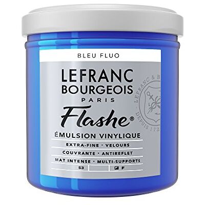 Lefranc Vernice Acrilica Blu Fluorescente - 125ml Lefranc Vernice Acrilica Blu Fluorescente - 125ml