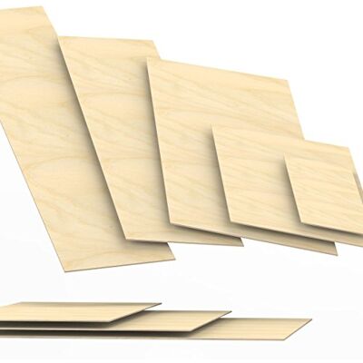 AUPROTEC 3mm legno compensato pannelli multistrati tagliati fino a 150cm: 40x60 cm AUPROTEC 3mm legno compensato pannelli multistrati tagliati fino a 150cm: 40x60 cm