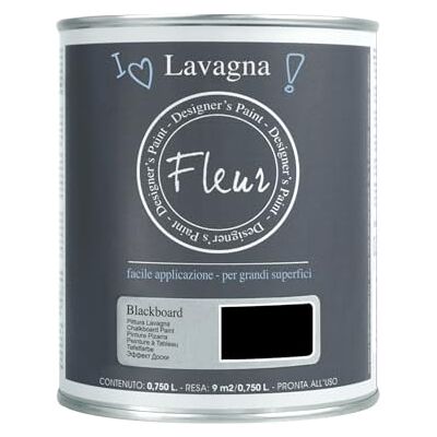 Fleur Paint 13246 - Trasforma superfici in lavagna - Strumenti e accessori Fleur Paint 13246 - Trasforma superfici in lavagna - Strumenti e accessori
