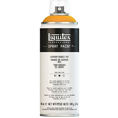 Liquitex Vernice Spray Professionale A Base D'acqua, Arancio Di Cadmio Imitazione, 400ml, 1 Pezzo Liquitex Vernice Spray Professionale A Base D'acqua, Arancio Di Cadmio Imitazione, 400ml, 1 Pezzo