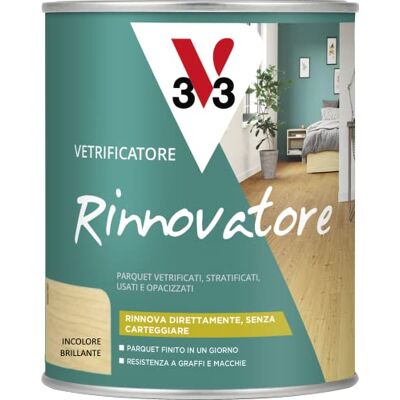 V33 Vetrificatore Rinnovatore Brillante Incolore 0,75 L V33 Vetrificatore Rinnovatore Brillante Incolore 0,75 L