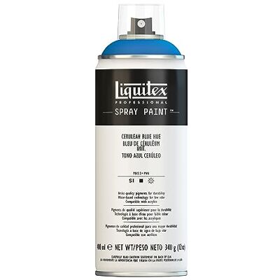 Liquitex 4450470 Vernice Spray Professionale A Base D'acqua, Blu Di Ceruleo Imitazione, 400ml, 1 Pezzo Liquitex 4450470 Vernice Spray Professionale A Base D'acqua, Blu Di Ceruleo Imitazione, 400ml, 1 Pezzo