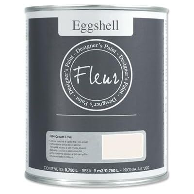 Colorificio Centrale Fleur - Cream Love - Smalto eggshell - Vernice Colorificio Centrale Fleur - Cream Love - Smalto eggshell - Vernice