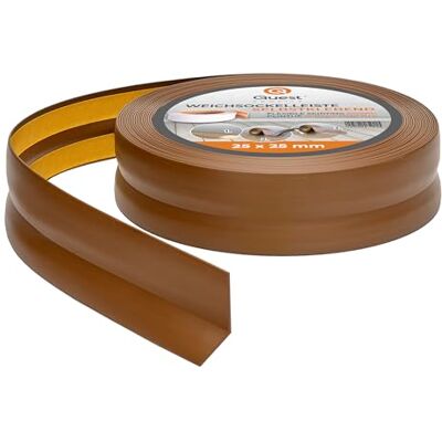 Garmin Battiscopa Morbido 25 x 25 mm Autoadesivo Marrone, 5 m Garmin Battiscopa Morbido 25 x 25 mm Autoadesivo Marrone, 5 m
