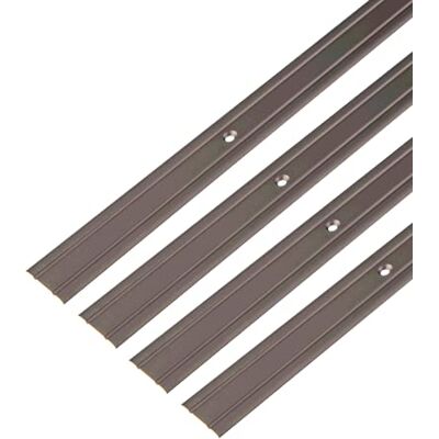 Alberts GAH- 484156 Profilo di transizione, con due scanalature, in alluminio anodizzato, 900 x 25 mm, set da 4 pezzi Alberts GAH- 484156 Profilo di transizione, con due scanalature, in alluminio anodizzato, 900 x 25 mm, set da 4 pezzi