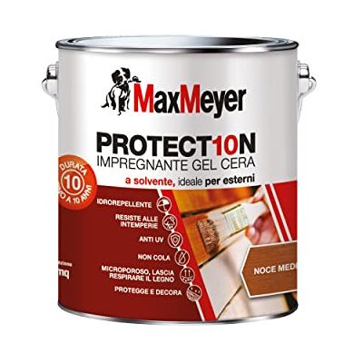 MAXMEYER - PROTECT10N - Noce medio - 2.5L - Finitura legno MAXMEYER - PROTECT10N - Noce medio - 2.5L - Finitura legno