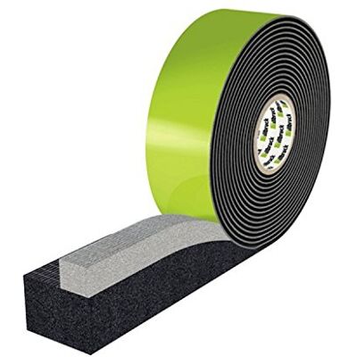 Illbruck Nastro sigillante TP652 illmod trioplex + Larghezza 88 mm, Campo di Applicazione 8-15 mm, Antracite Illbruck Nastro sigillante TP652 illmod trioplex + Larghezza 88 mm, Campo di Applicazione 8-15 mm, Antracite